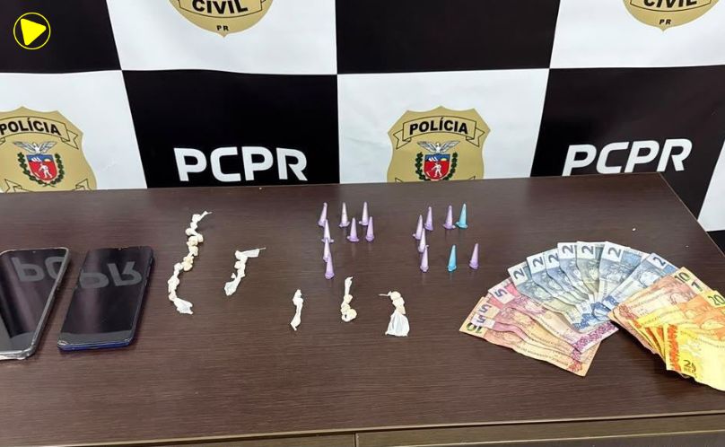 Duas pessoas são presas durante ação contra o tráfico de drogas