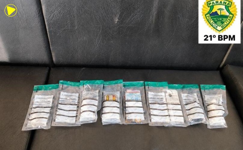 PM apreende crack, cocaína e maconha em operação