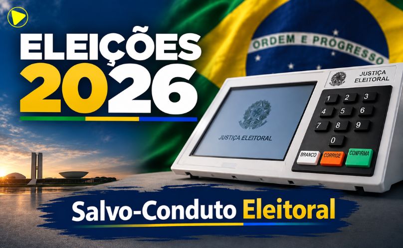 Eleições 2026: candidatos não podem ser presos a partir de hoje
