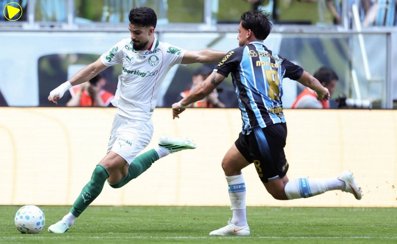 Weverton faz grandes defesas em empate entre Grêmio e Palmeiras