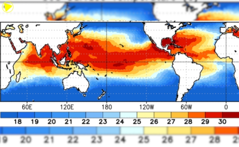 El Niño ganha força e tem 75% de chance de ser o mais forte desde 1950