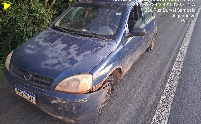 Motorista alcoolizado se envolve em saída de pista na PR-092