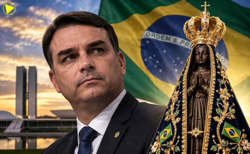 Flávio Bolsonaro nega proposta de retirar título de Padroeira do Brasil de Nossa Senhora Aparecida