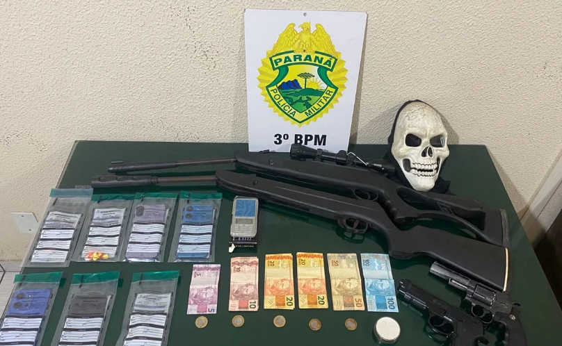 Homem é preso após PM localizar cocaína e maconha em imóvel