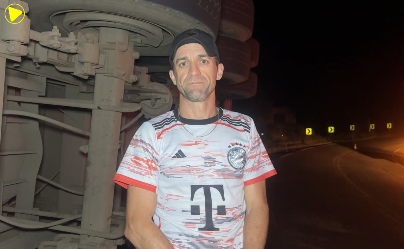 EXCLUSIVO: Caminhoneiro faz desabafo sobre trecho da PR-481