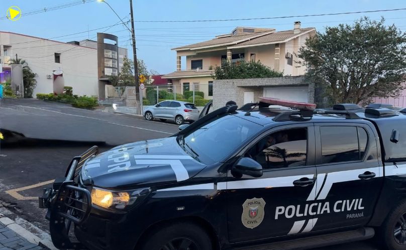 Três pessoas são presas por suspeita de envolvimento em roubos em Laranjeiras do Sul