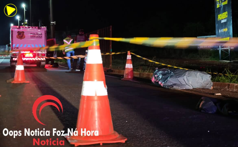 Homem morre após perder o controle de motocicleta na BR-277
