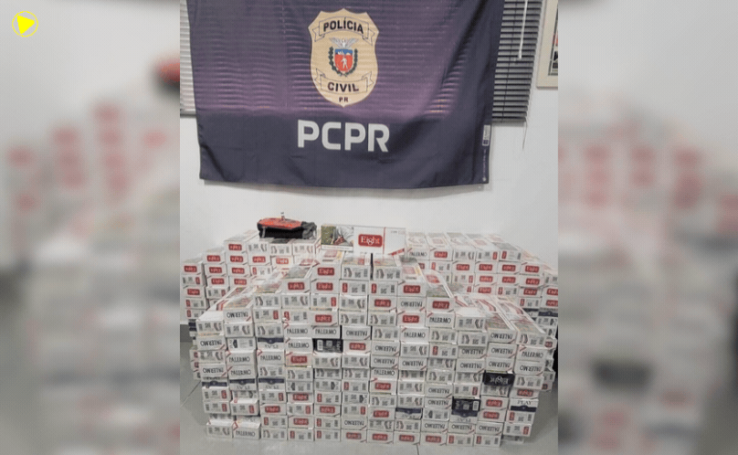 Homem é preso com cigarros contrabandeados e tirzepatida