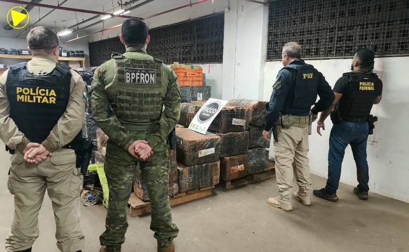 Ação conjunta apreende mais de uma tonelada de maconha