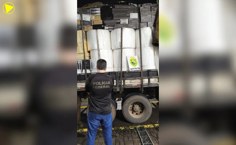 Caminhão com 6 mil garrafas de vinho argentino é apreendido na PR-280