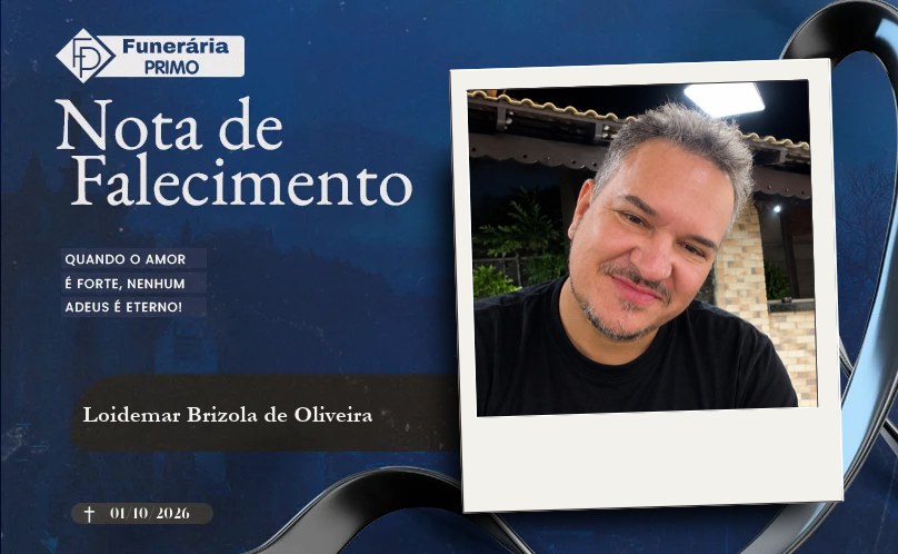 Nota de Falecimento: Loidemar Brizola de Oliveira