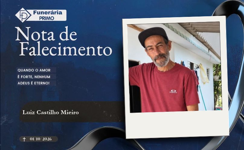 Nota de Falecimento: Luiz Castilho Mieiro