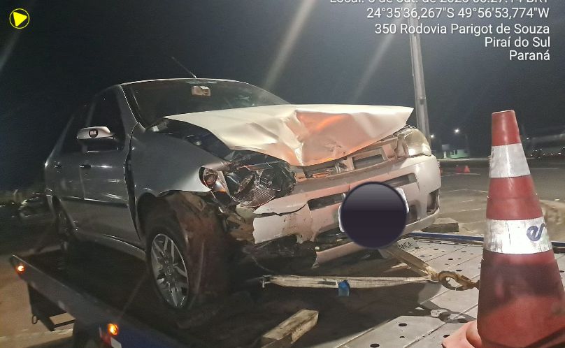 Acidente na PR-151 deixa quatro pessoas feridas