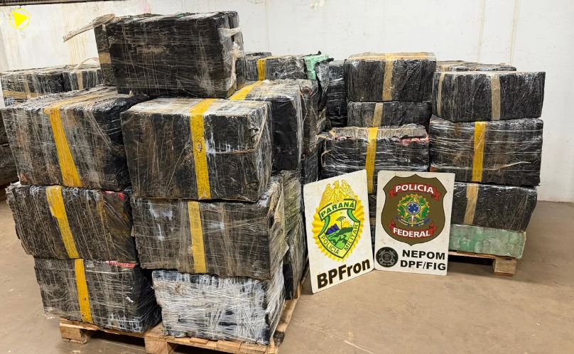BPFRON apreende quase 2,5 toneladas de maconha