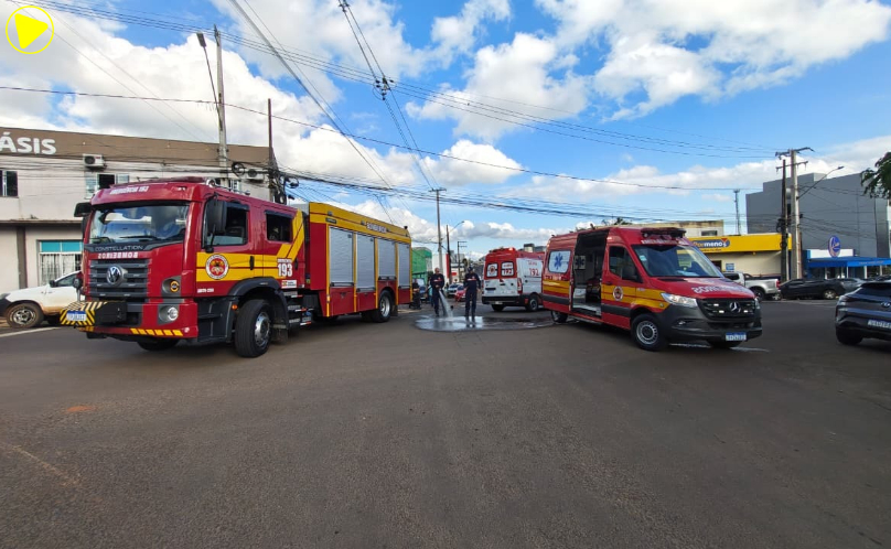 Idoso fica ferido após ser atropelado enquanto conduzia triciclo em Barracão