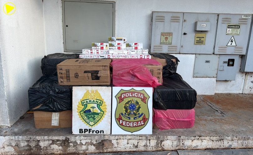 BPFRON e PF apreendem R$ 2,2 milhões em mercadorias e veículos em Altônia