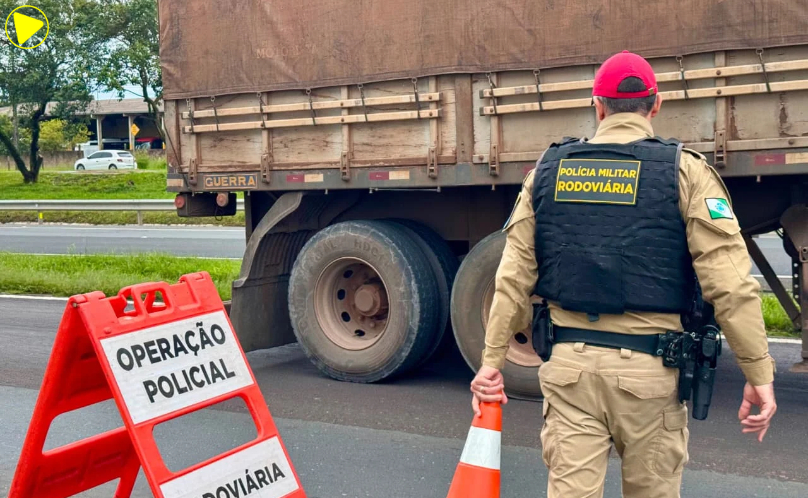 BPRv registra mais de 2,7 mil infrações durante operação nas rodovias estaduais do Paraná