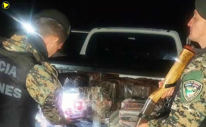 La Policía interceptó una camioneta brasileña con más de media tonelada de marihuana durante un control preventivo en Andresito