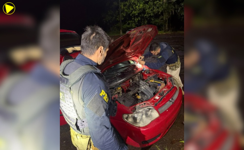 PRF apreende quase 20 quilos de maconha escondidos em veículo