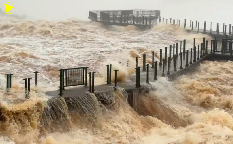 Vazão das Cataratas do Iguaçu chega a quase 16 milhões de litros por segundo
