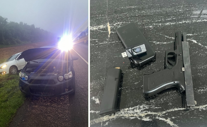 Policial rodoviário federal reage a disparos durante abordagem criminosa