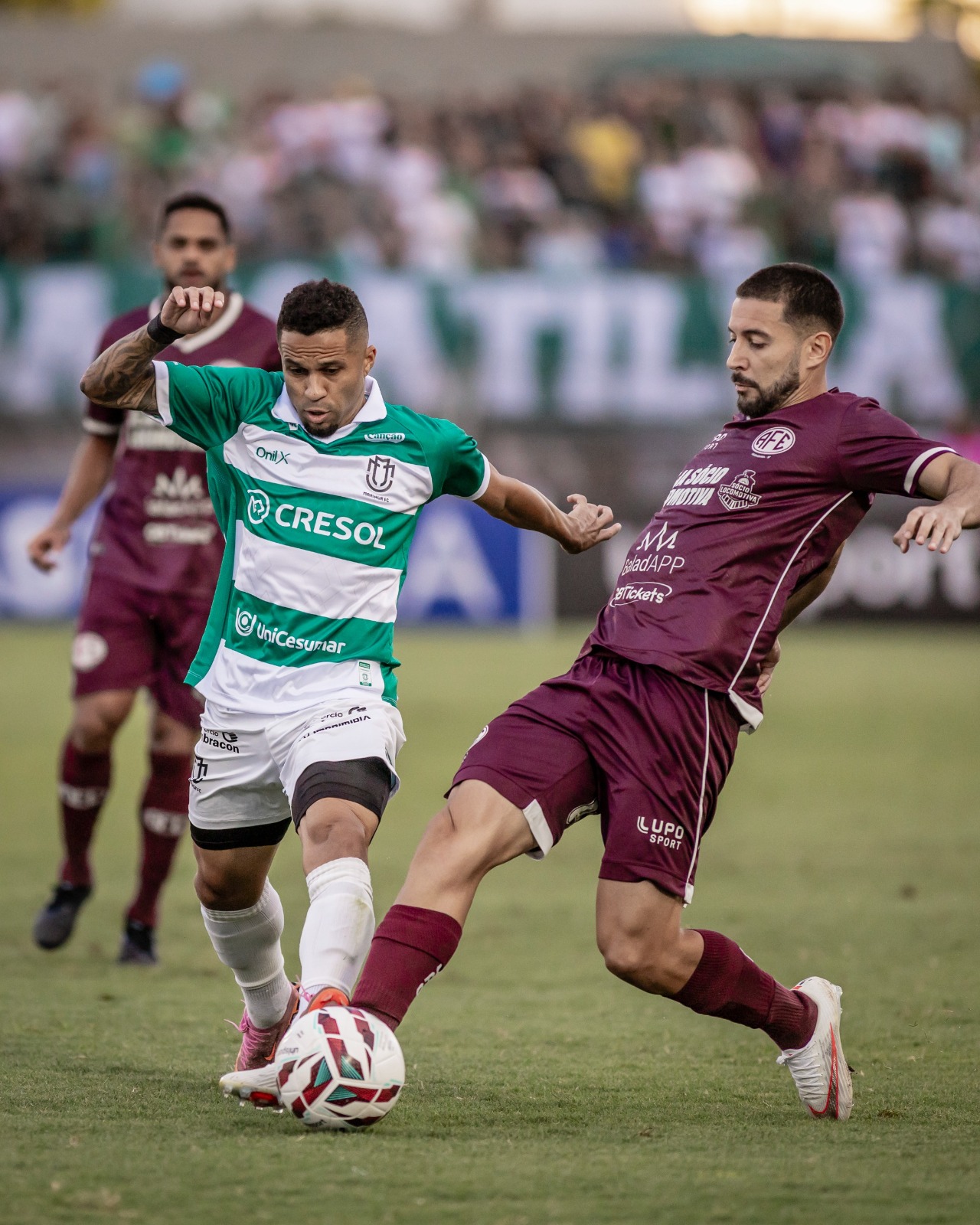 Maringá FC faz bom jogo, mas empata em 1 a 1 com a Ferroviária no jogo de ida da Final da Série C
