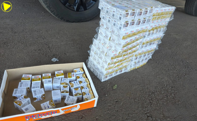 PRF apreende mais de 1,7 mil ampolas de emagrecedor escondidas em caixas de brinquedos