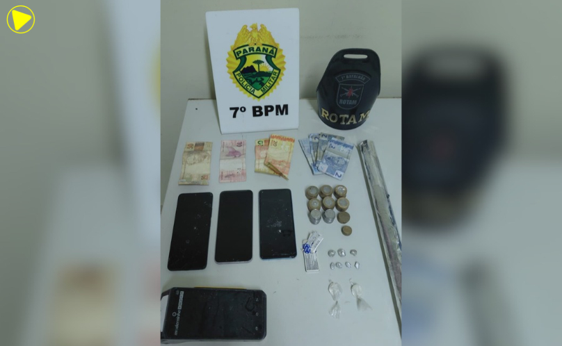 Homem é preso por suspeita de tráfico de drogas durante a Operação Cidade Segura