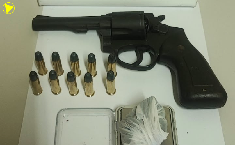 Polícia apreende arma e maconha em Cidade Gaúcha