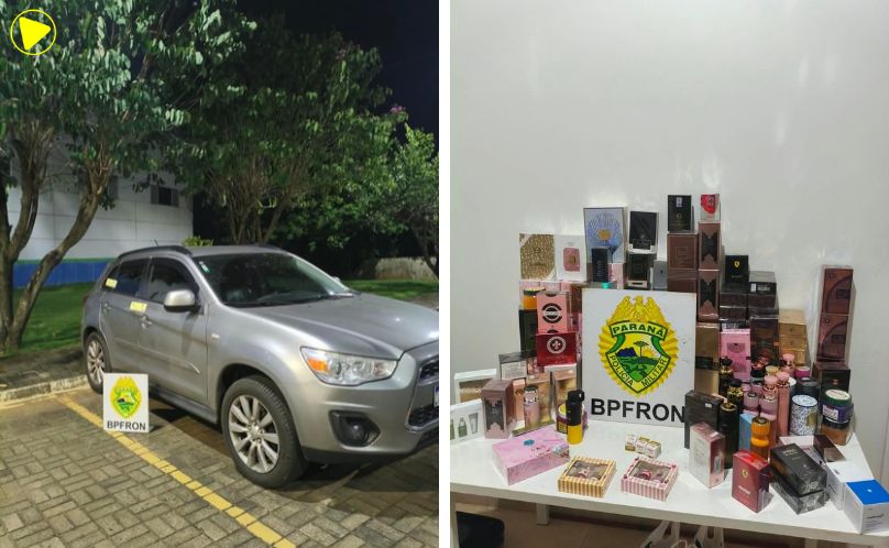 BPFRON apreende veículo com mercadorias avaliadas em R$ 139,9 mil