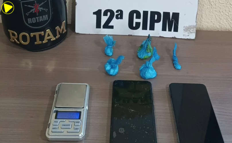 ROTAM prende três pessoas por tráfico de drogas e cumpre mandado em Palmas