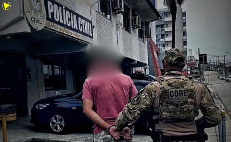 Integrante de organização criminosa é preso em Santa Catarina