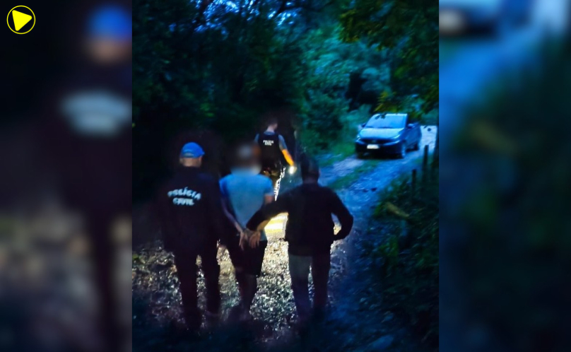 Foragido condenado a quase 15 anos de prisão é capturado pela Polícia Civil em Palmeira