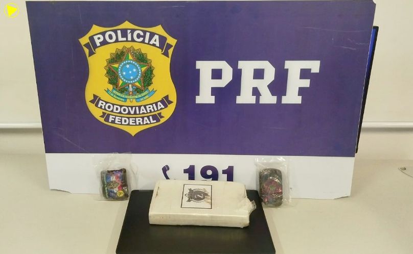 Homem é preso com cocaína e haxixe presos ao corpo