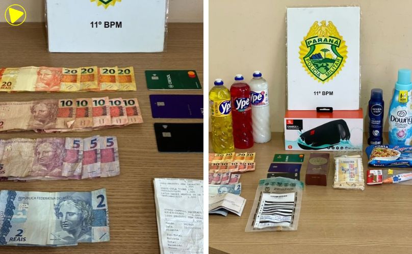 Suspeito de furtos é localizado após ocorrência em Campo Mourão
