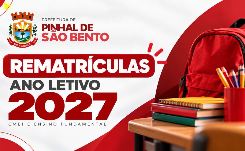 Pinhal de São Bento abre rematrículas para o ano letivo de 2027