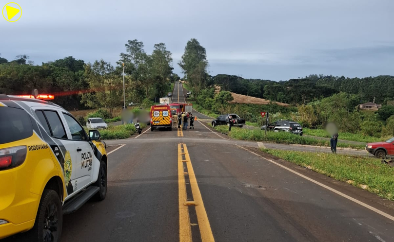 Motorista morre após caminhonete capotar várias vezes em acidente na PRC-466