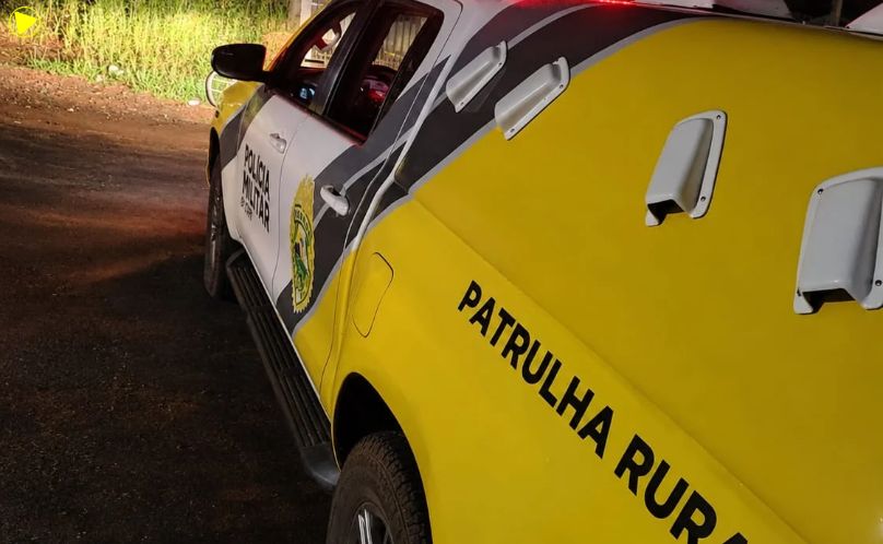 Homem procurado por roubo é preso pela Patrulha Rural