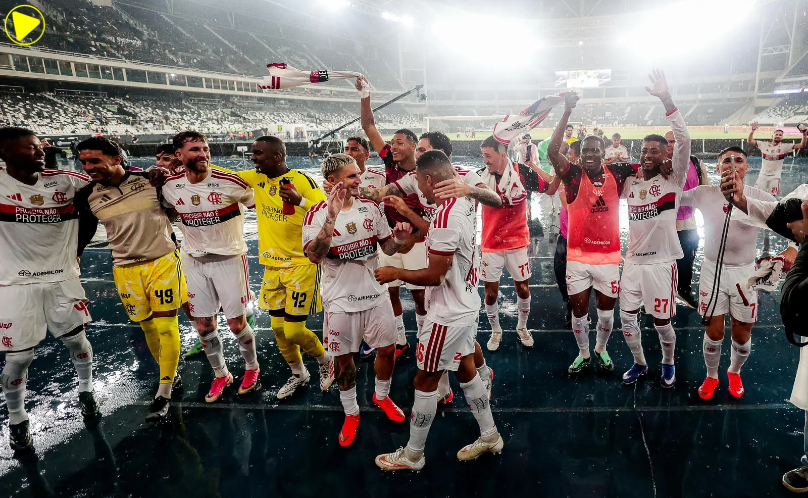 Flamengo goleia o Vasco por 4 a 1 e abre três pontos na liderança do Brasileirão