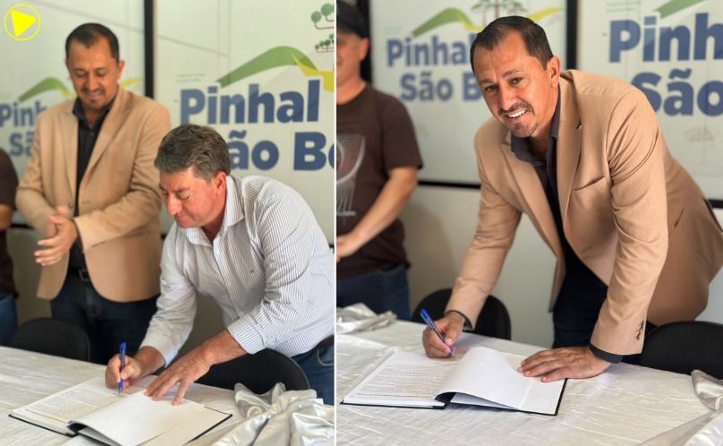 Paulinho do Ica assume como Prefeito em exercício de Pinhal de São Bento
