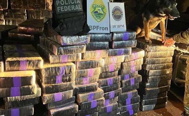 Pato Bragado: Polícia Militar apreende de 5.351 kg de maconha