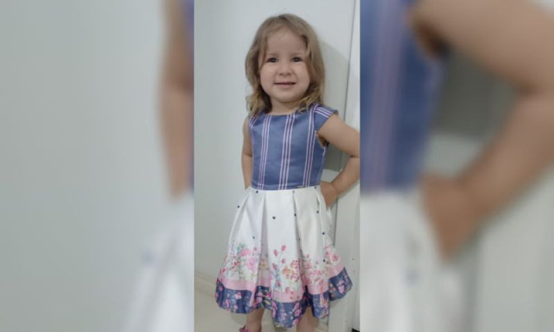 Continuam as buscas para localizar Ágata Sofia Saraiva, raptada em Cascavel