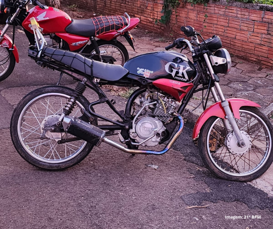 Apreensão de Motocicleta em Francisco Beltrão