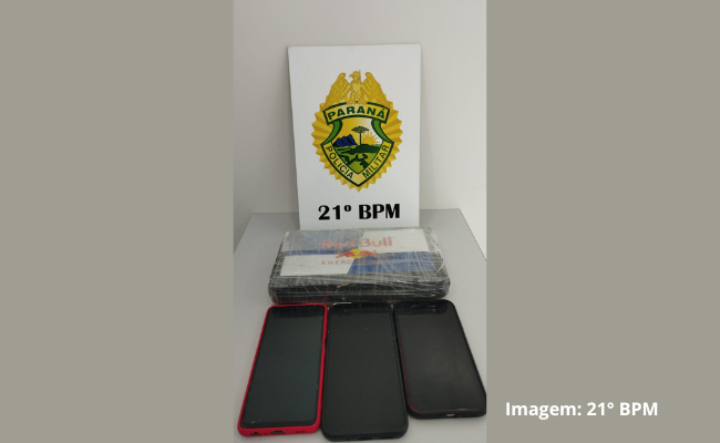 Polícia Militar prende três pessoas e apreende mais de um quilo de cocaína em Realeza