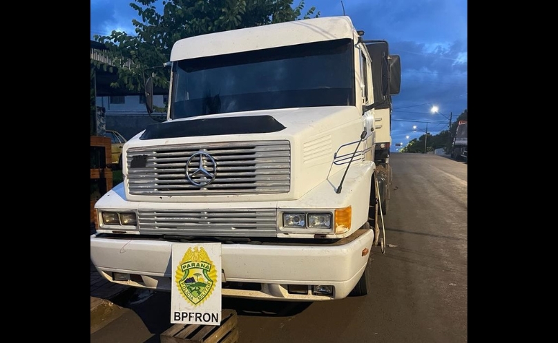 BPFRON recupera carreta em Barracão