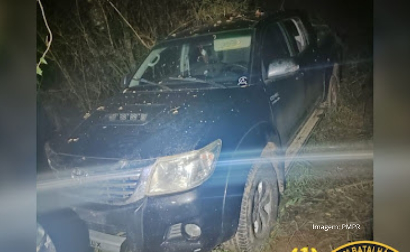 Policiais militares prende indivíduos de roubo e recupera veículos em Ortigueira