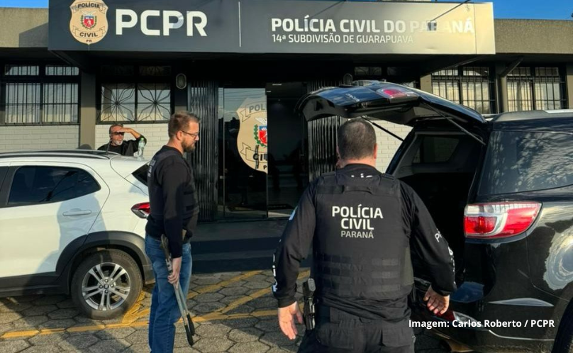 PCPR prende duas pessoas em operação deflagrada em Guarapuava