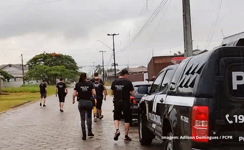 PCPR prende masculino por homicídio ocorrido em Pontal do Paraná
