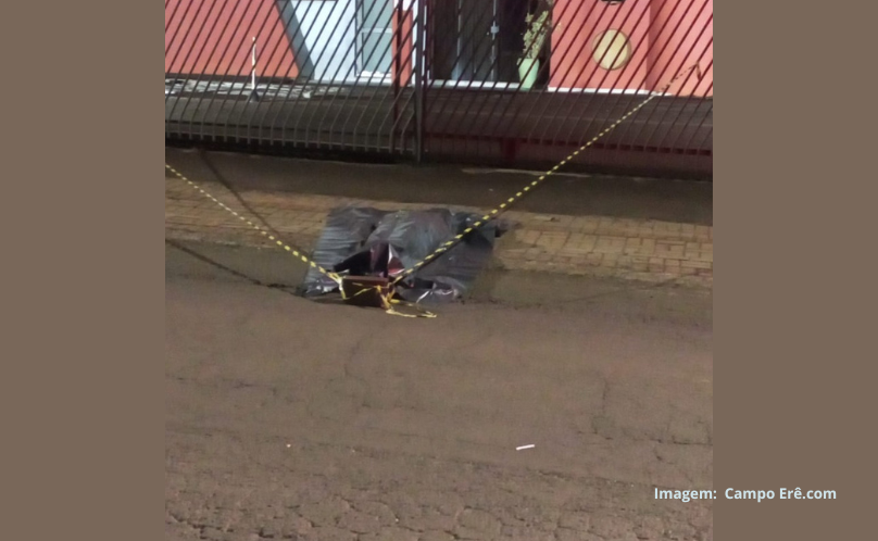 Masculino não identificado é encontrado morto com sinais de violência