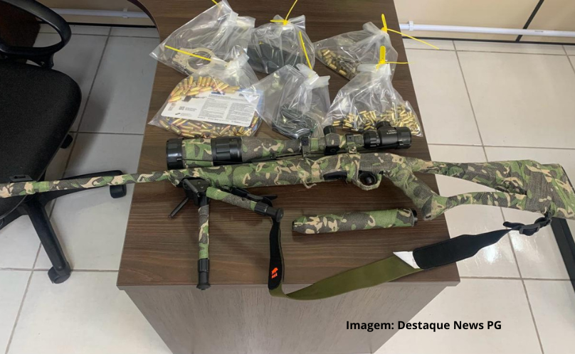 Polícia Civil prende homem por porte ilegal de arma de fogo em Ponta Grossa